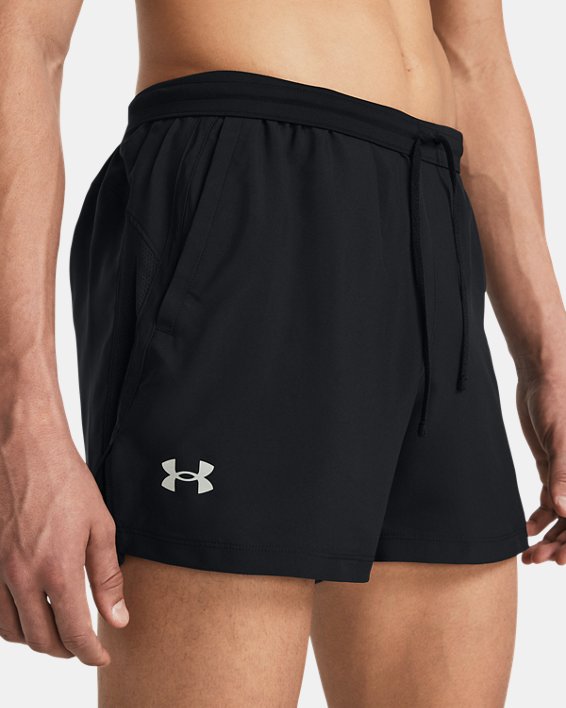 Men's UA Launch 5" Shorts in Black image number 3